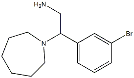 2-azepan-1-yl-2-(3-bromophenyl)ethanamine