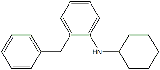 2-benzyl-N-cyclohexylaniline Structure