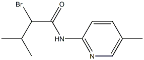 2-bromo-3-methyl-N-(5-methylpyridin-2-yl)butanamide