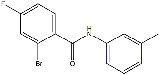 2-bromo-4-fluoro-N-(3-methylphenyl)benzamide