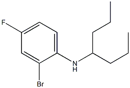 2-bromo-4-fluoro-N-(heptan-4-yl)aniline