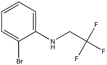 2-bromo-N-(2,2,2-trifluoroethyl)aniline Structure