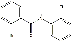 2-bromo-N-(2-chlorophenyl)benzamide Structure