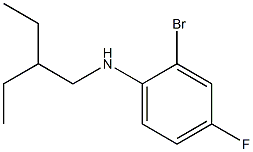 2-bromo-N-(2-ethylbutyl)-4-fluoroaniline