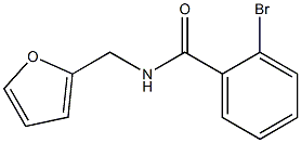 2-bromo-N-(2-furylmethyl)benzamide,,结构式