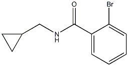 2-bromo-N-(cyclopropylmethyl)benzamide Structure