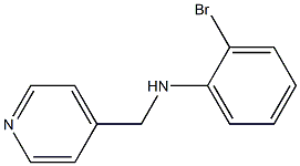  2-bromo-N-(pyridin-4-ylmethyl)aniline