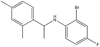 2-bromo-N-[1-(2,4-dimethylphenyl)ethyl]-4-fluoroaniline