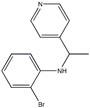 2-bromo-N-[1-(pyridin-4-yl)ethyl]aniline