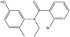 2-bromo-N-ethyl-N-(5-hydroxy-2-methylphenyl)benzamide