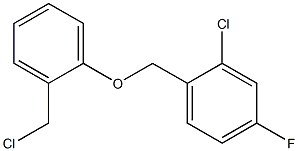 2-chloro-1-[2-(chloromethyl)phenoxymethyl]-4-fluorobenzene