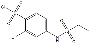 2-chloro-4-[(ethylsulfonyl)amino]benzenesulfonyl chloride|