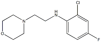 2-chloro-4-fluoro-N-[2-(morpholin-4-yl)ethyl]aniline