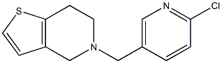  2-chloro-5-{4H,5H,6H,7H-thieno[3,2-c]pyridin-5-ylmethyl}pyridine