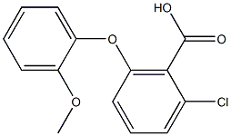  2-chloro-6-(2-methoxyphenoxy)benzoic acid