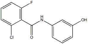  2-chloro-6-fluoro-N-(3-hydroxyphenyl)benzamide