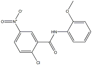  2-chloro-N-(2-methoxyphenyl)-5-nitrobenzamide