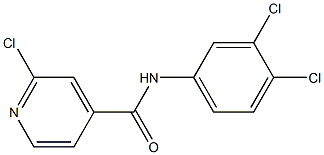 2-chloro-N-(3,4-dichlorophenyl)pyridine-4-carboxamide