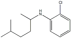 2-chloro-N-(5-methylhexan-2-yl)aniline Structure