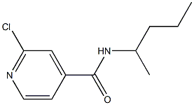 2-chloro-N-(pentan-2-yl)pyridine-4-carboxamide|