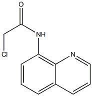 2-chloro-N-(quinolin-8-yl)acetamide Structure