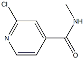 2-chloro-N-methylpyridine-4-carboxamide Structure