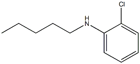 2-chloro-N-pentylaniline 结构式