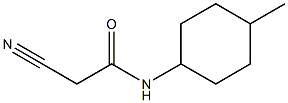 2-cyano-N-(4-methylcyclohexyl)acetamide