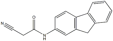  2-cyano-N-9H-fluoren-2-ylacetamide