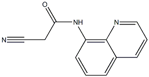 2-cyano-N-quinolin-8-ylacetamide