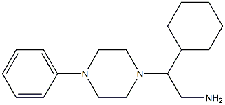  2-cyclohexyl-2-(4-phenylpiperazin-1-yl)ethan-1-amine