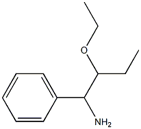 2-ethoxy-1-phenylbutan-1-amine Structure