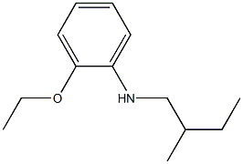 2-ethoxy-N-(2-methylbutyl)aniline Structure