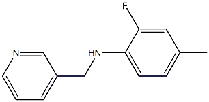  2-fluoro-4-methyl-N-(pyridin-3-ylmethyl)aniline
