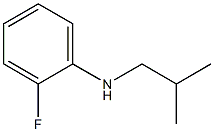 2-fluoro-N-(2-methylpropyl)aniline Structure