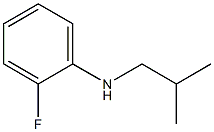 2-fluoro-N-(2-methylpropyl)aniline 结构式