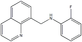 2-fluoro-N-(quinolin-8-ylmethyl)aniline|