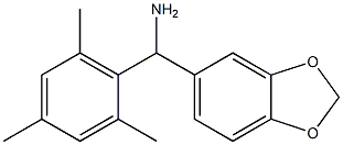 2H-1,3-benzodioxol-5-yl(2,4,6-trimethylphenyl)methanamine