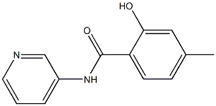 2-hydroxy-4-methyl-N-(pyridin-3-yl)benzamide Structure