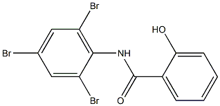 2-hydroxy-N-(2,4,6-tribromophenyl)benzamide,,结构式