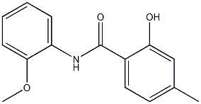 2-hydroxy-N-(2-methoxyphenyl)-4-methylbenzamide Structure