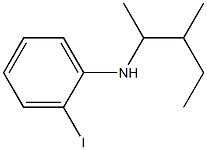  2-iodo-N-(3-methylpentan-2-yl)aniline