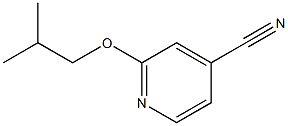 2-isobutoxyisonicotinonitrile Structure