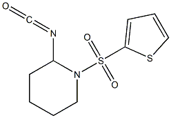 2-isocyanato-1-(thien-2-ylsulfonyl)piperidine