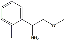  2-methoxy-1-(2-methylphenyl)ethanamine