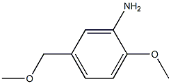 2-methoxy-5-(methoxymethyl)aniline Struktur