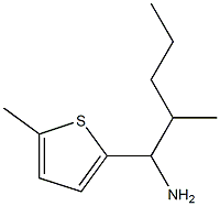  2-methyl-1-(5-methylthiophen-2-yl)pentan-1-amine