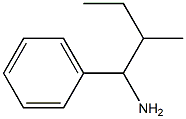 2-methyl-1-phenylbutan-1-amine 化学構造式