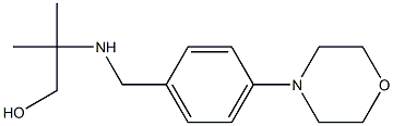 2-methyl-2-({[4-(morpholin-4-yl)phenyl]methyl}amino)propan-1-ol