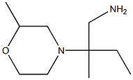  2-methyl-2-(2-methylmorpholin-4-yl)butan-1-amine